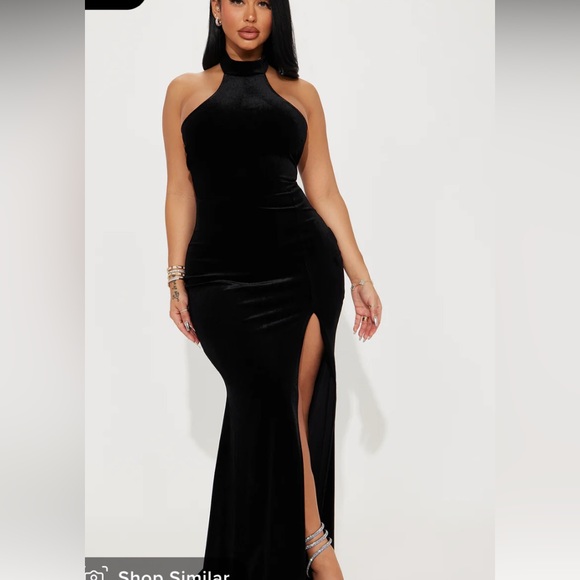 Fashion Nova maxi dress🖤 - Picture 1 of 10